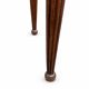 Table d’appoint marquetée avec miroir escamotable – XIXe siècle