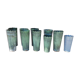 Lot 10 anciens pots de fleuriste en zinc