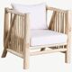 Fauteuil en bois teck