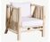 Teak wood armchair
