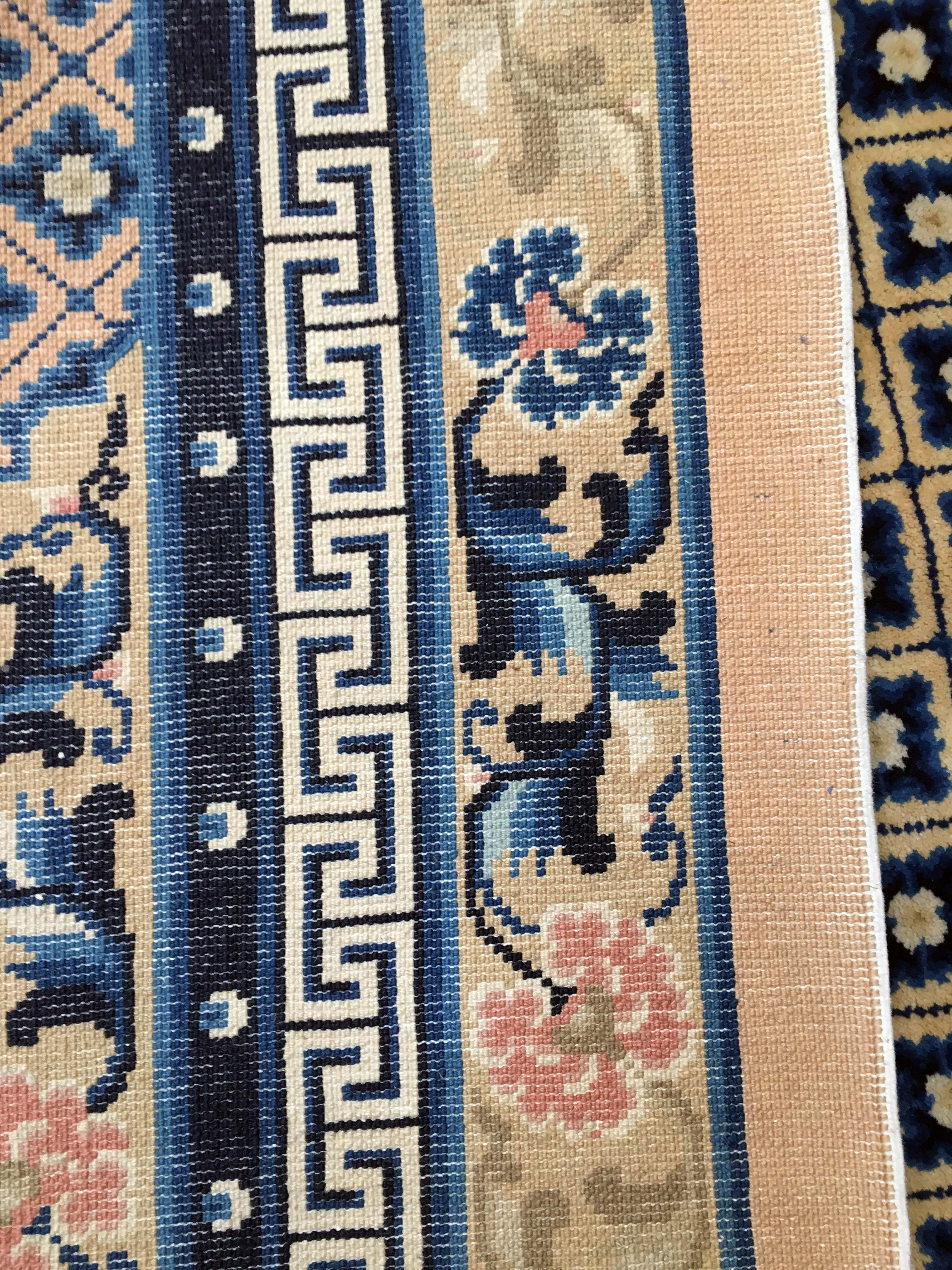 Imperial China Kangxi Beijing year 70185 mat x 130 cm