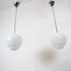 Mid-century pendants, czechoslovakia, 1960s