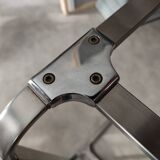 Vintage coffee table 1970 aluminium
