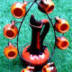 Service à liqueur comprenant une carafe et 8 tasses années 1960-1970