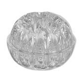 Pique-fleurs 19 trous en verre vintage