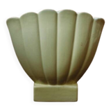 Ceramic fan vase by Giovanni Gariboldi for Richard Ginori