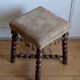 Spanish design country antique stool
