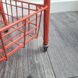 Desert / vintage rolling cart with chrome caster