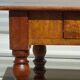 Vintage desk in solid walnut