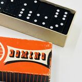 Complete vintage domino set with original box.