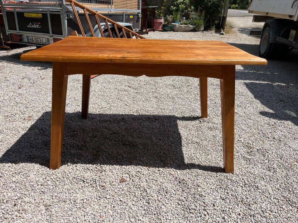 Solid wood kitchen table