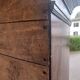 Antique 2-door walnut wardrobe, 17th century