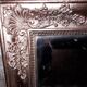 Golden mirror from period restoration