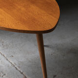 Triangular side table by Cees Braakman for Pastoe, Dutch design, 1960s