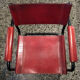 4 armchairs leather Matteo Grassi