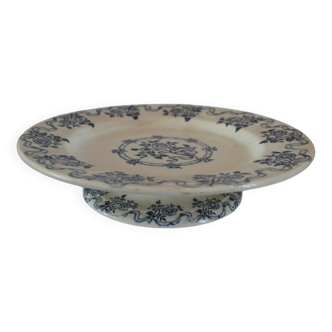 Plateau à gâteau Gien modèle Osborne 1875