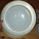 set of antique porcelain tableware from Austria – gilding –