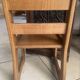 Vintage wooden children's sled chair – 60s/70s design furniture