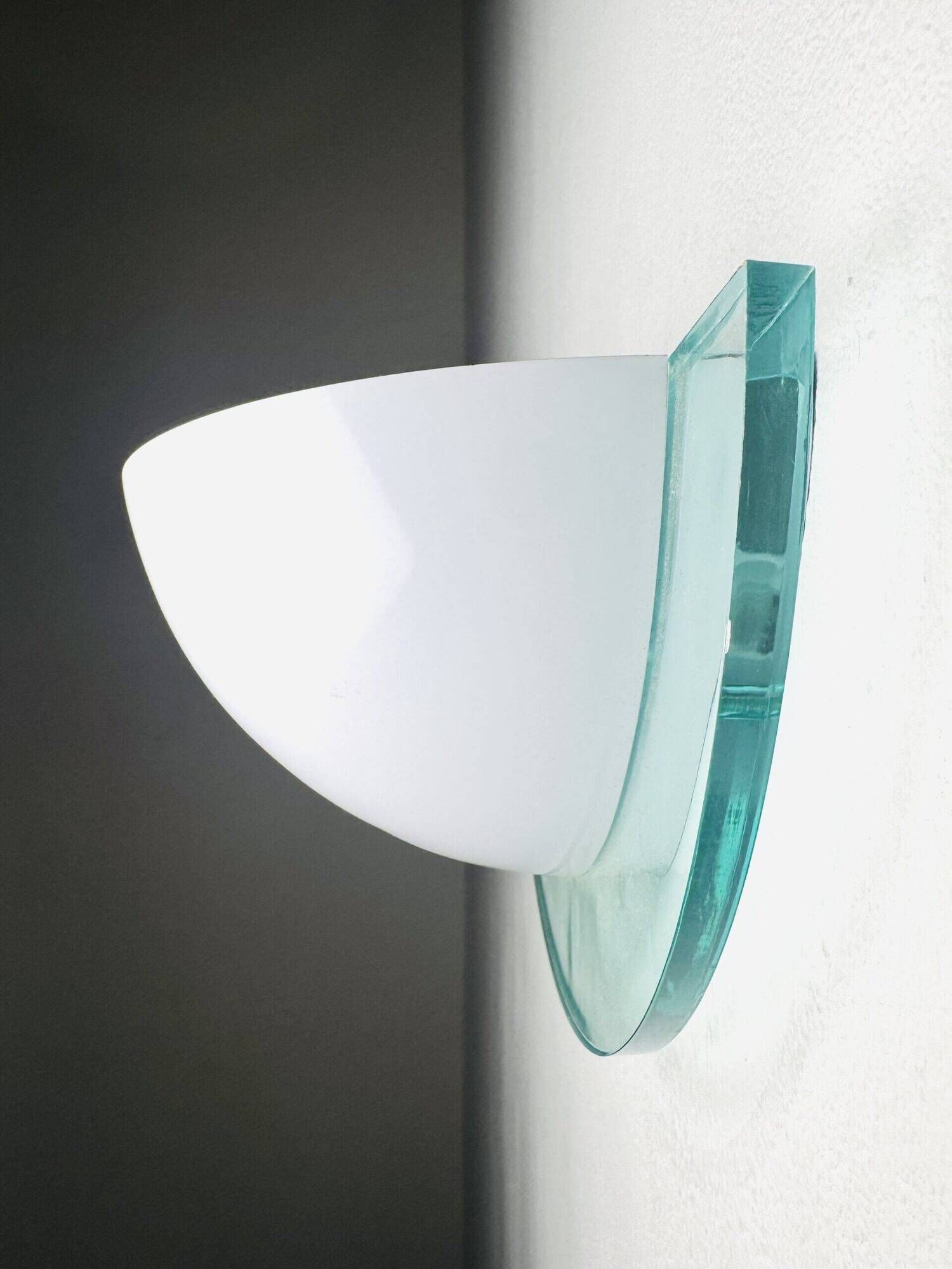 Model 1547 Semi-Circle Wall Sconces By Vrieland Design, The Netherlands 1980S