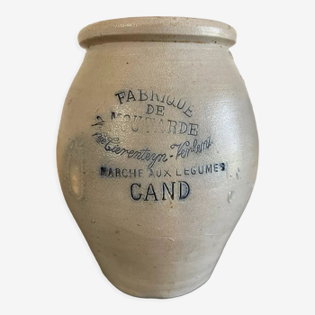 Antique mustard pot