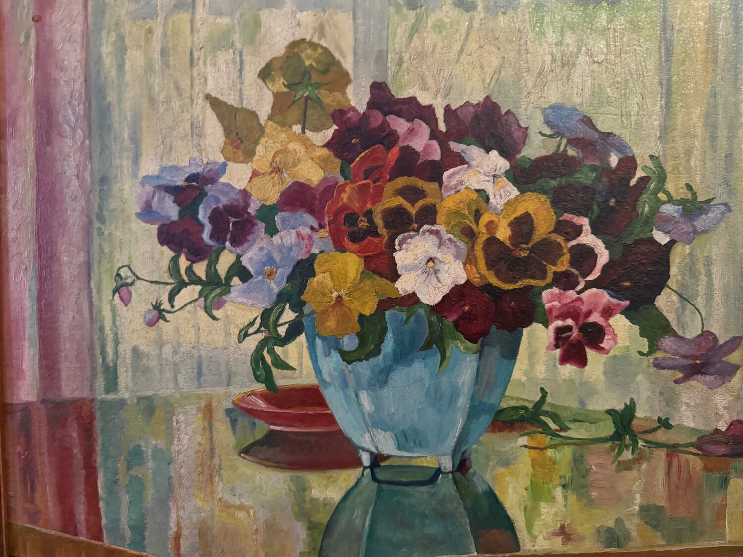 Painting, still life, G. Lang, 1947