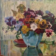 Painting, still life, G. Lang, 1947