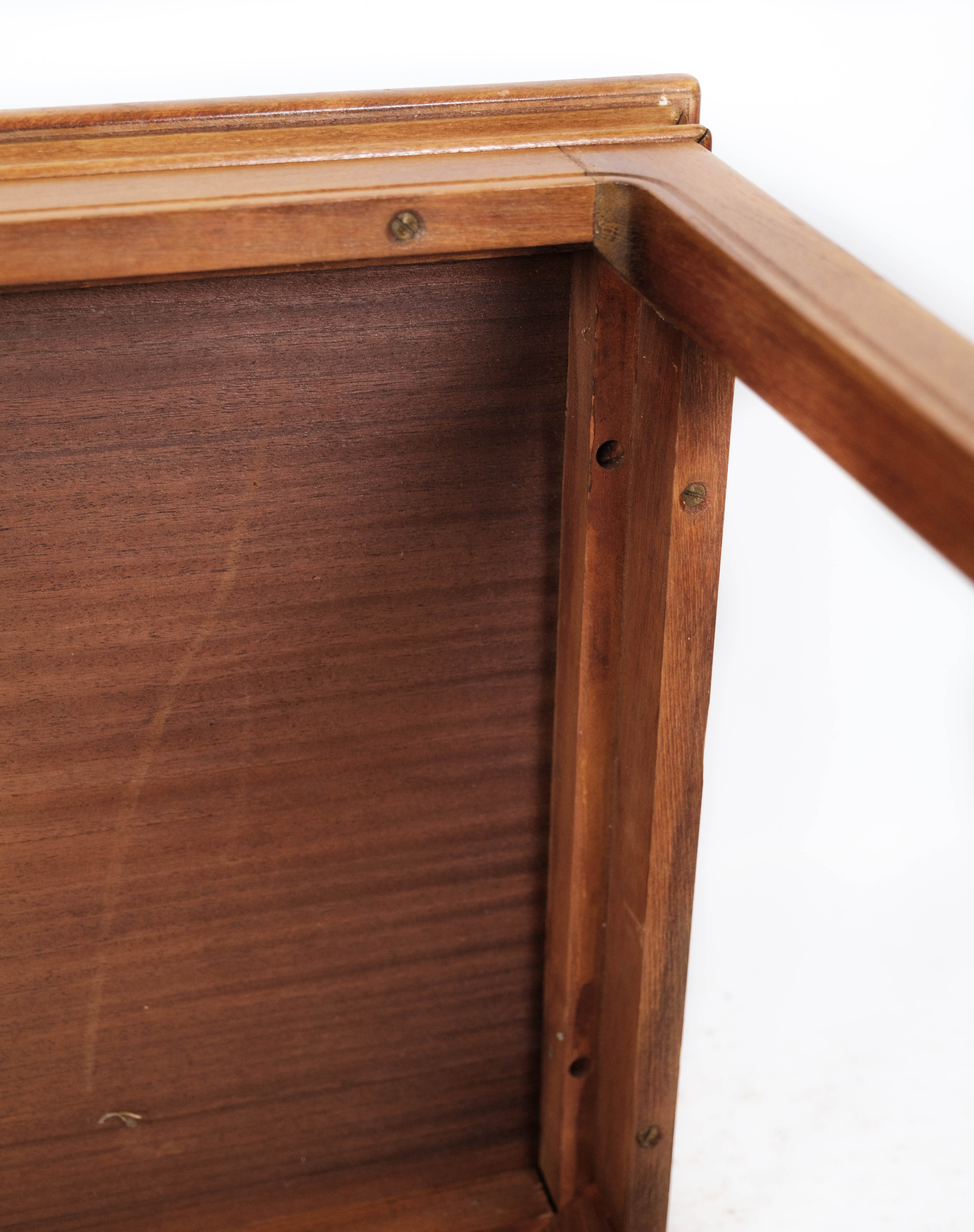 Coffee table in light mahogany of Danish design from the 1960s
