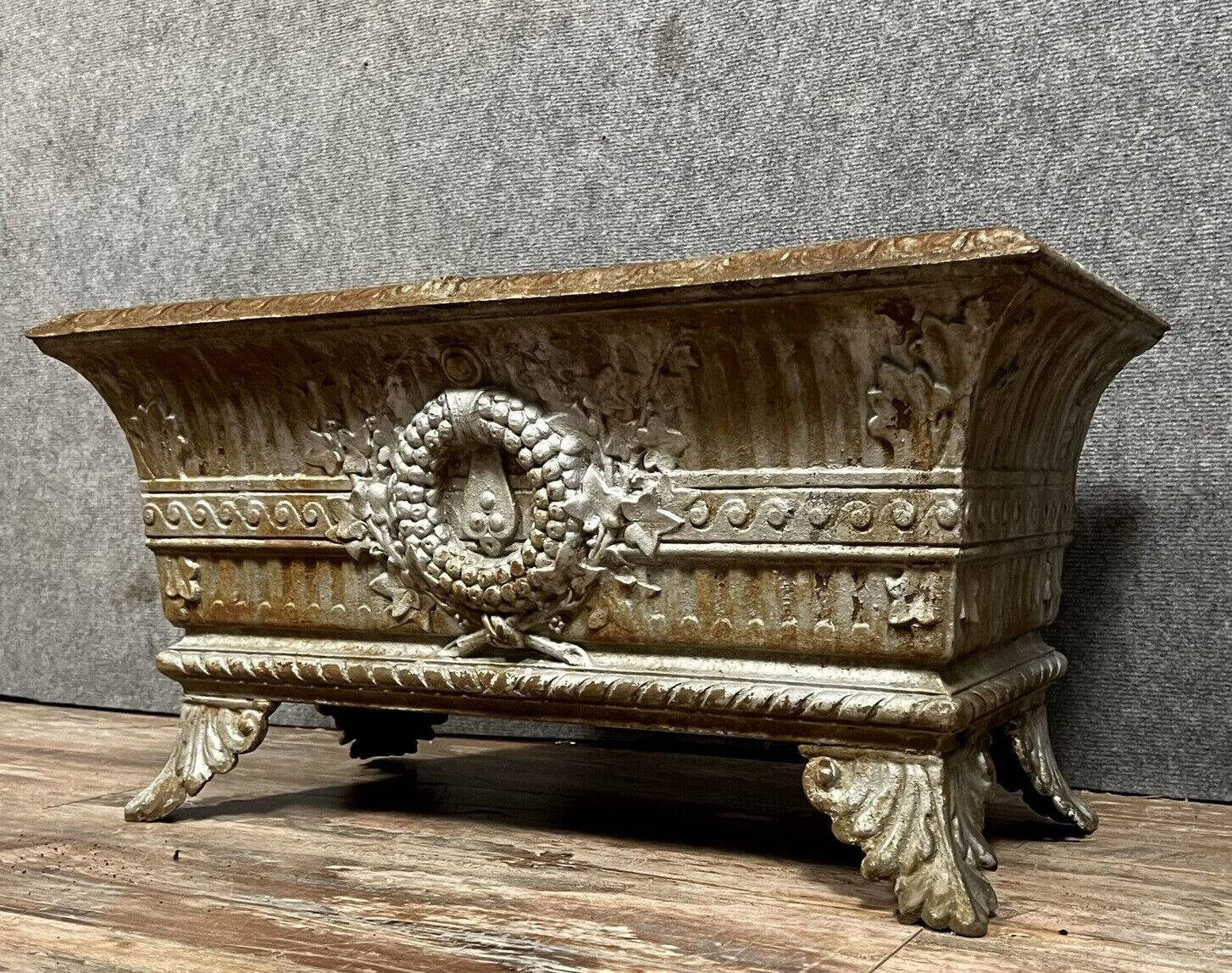 Louis XVI style planter - Directoire cast iron circa 1850