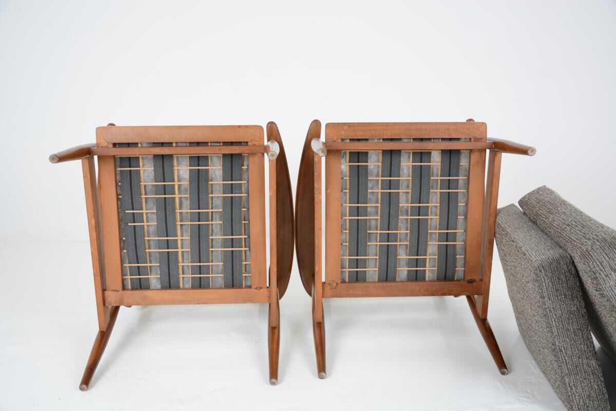 Pair of scandinavian armchairs, dating back 60 years