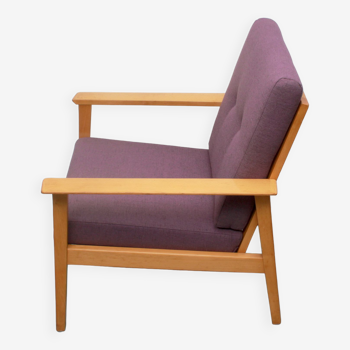 1960s armchair in violett
