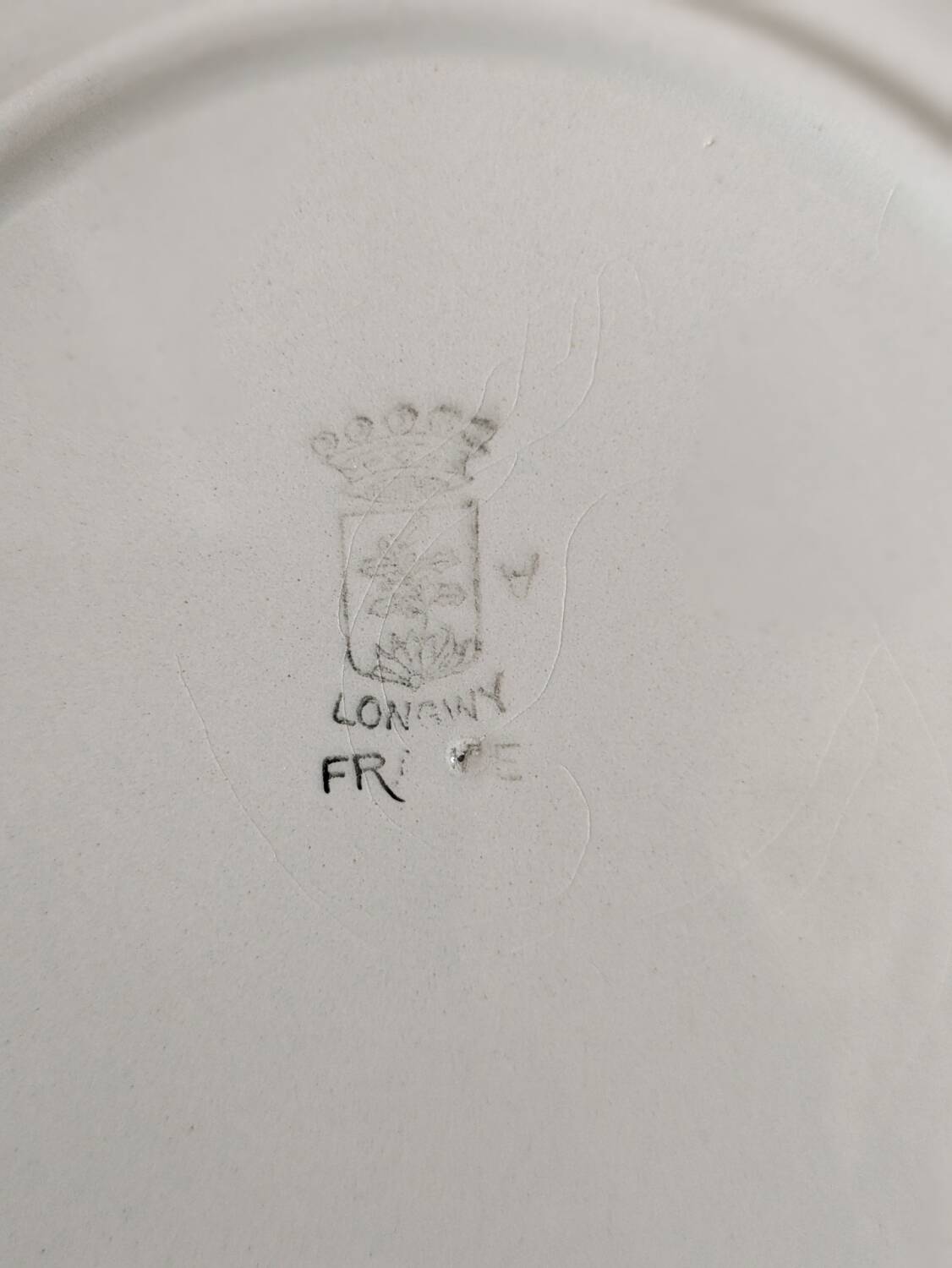 Longwy dessert plates