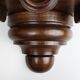 19th Century Art Deco Architectural wall mounted console in oak, France