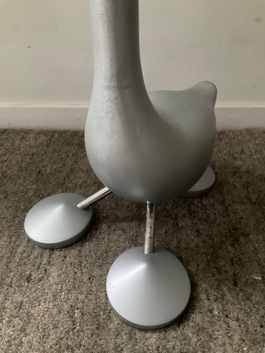 Zanotta “Sirfo” coffee table designed by Alessandro Mendini from the 80s