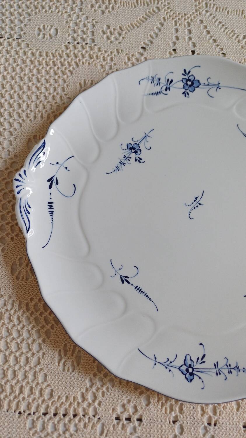 Old Luxembourg serving dish by Villeroy and Boch