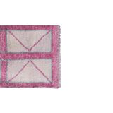 Vintage Turkish rug from Oushak, hand-woven 89x276 cm