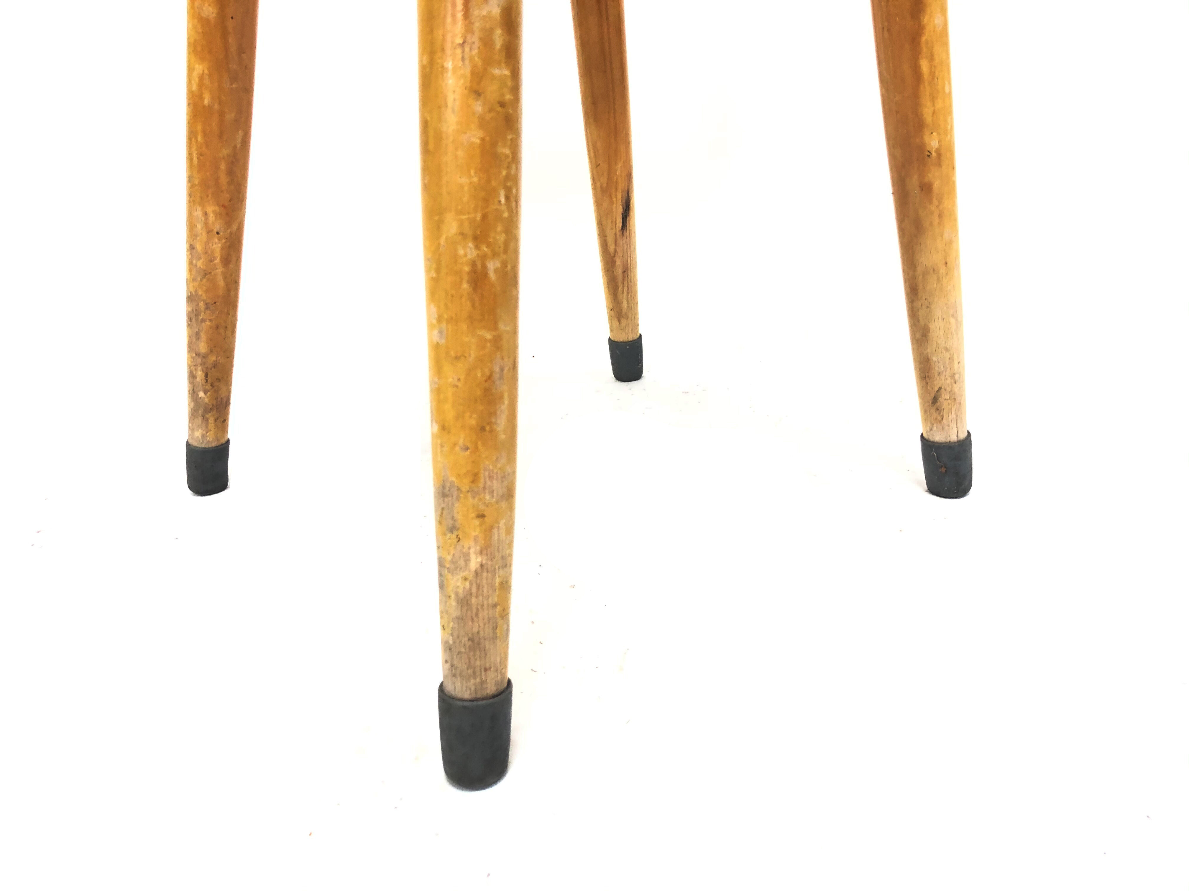 Vintage school chair netherlands 1960s model teacher