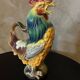 Pichet coq en barbotine