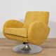 Fauteuil pivotant du milieu du siècle, Danemark, années 1960,
