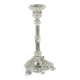 Tripod candle holder stylized foot dolphinfish, glass, very trendy