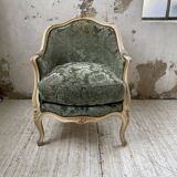 Louis XV shepherdess armchair
