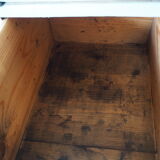 Vintage industrial wooden chest of drawers