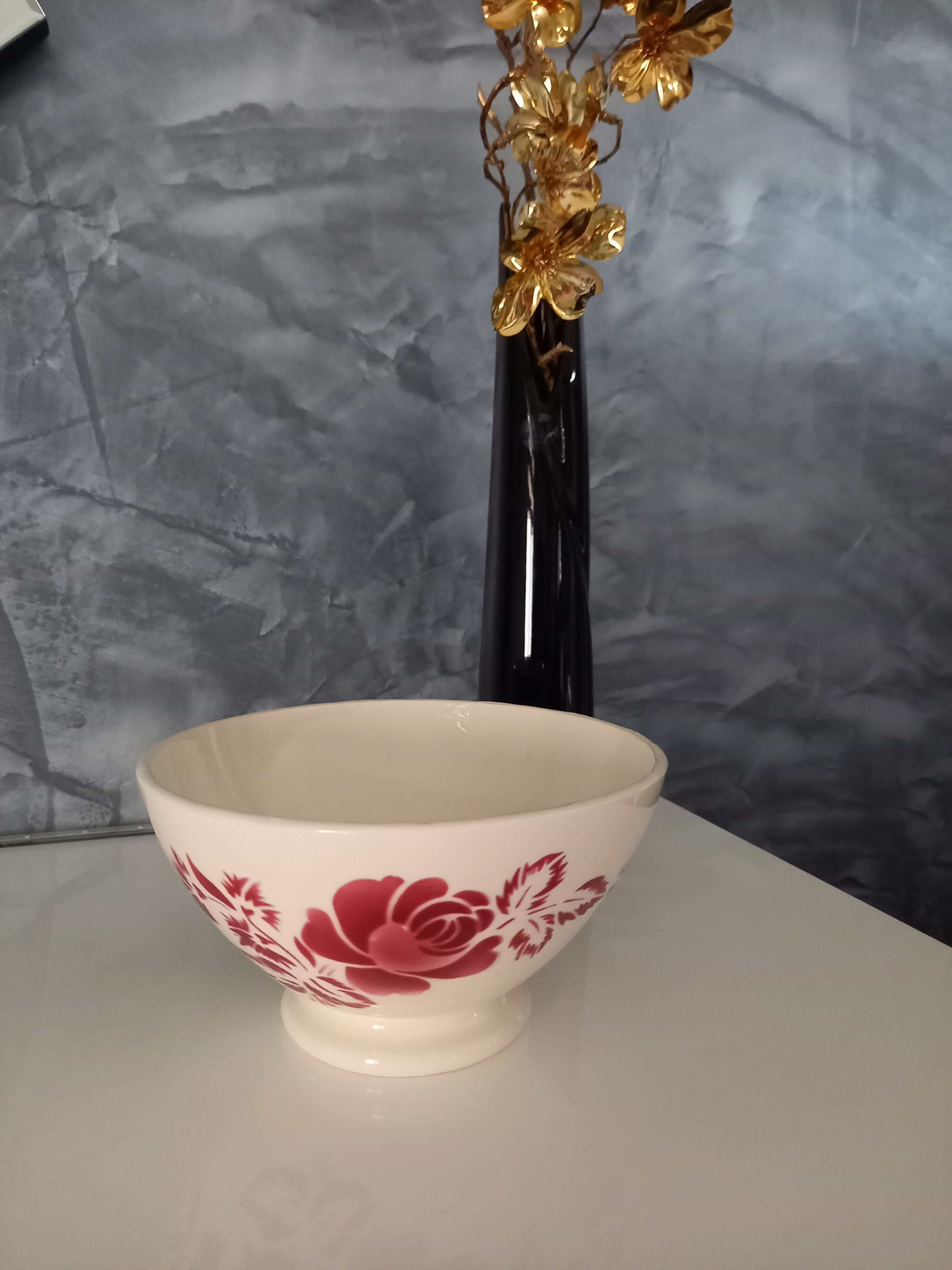 Digoin earthenware bowl