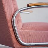 Functionalist Chrome Armchair S411 By W. Gispen For Mücke Melder, 1930s
