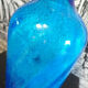 Siphon old blue glass