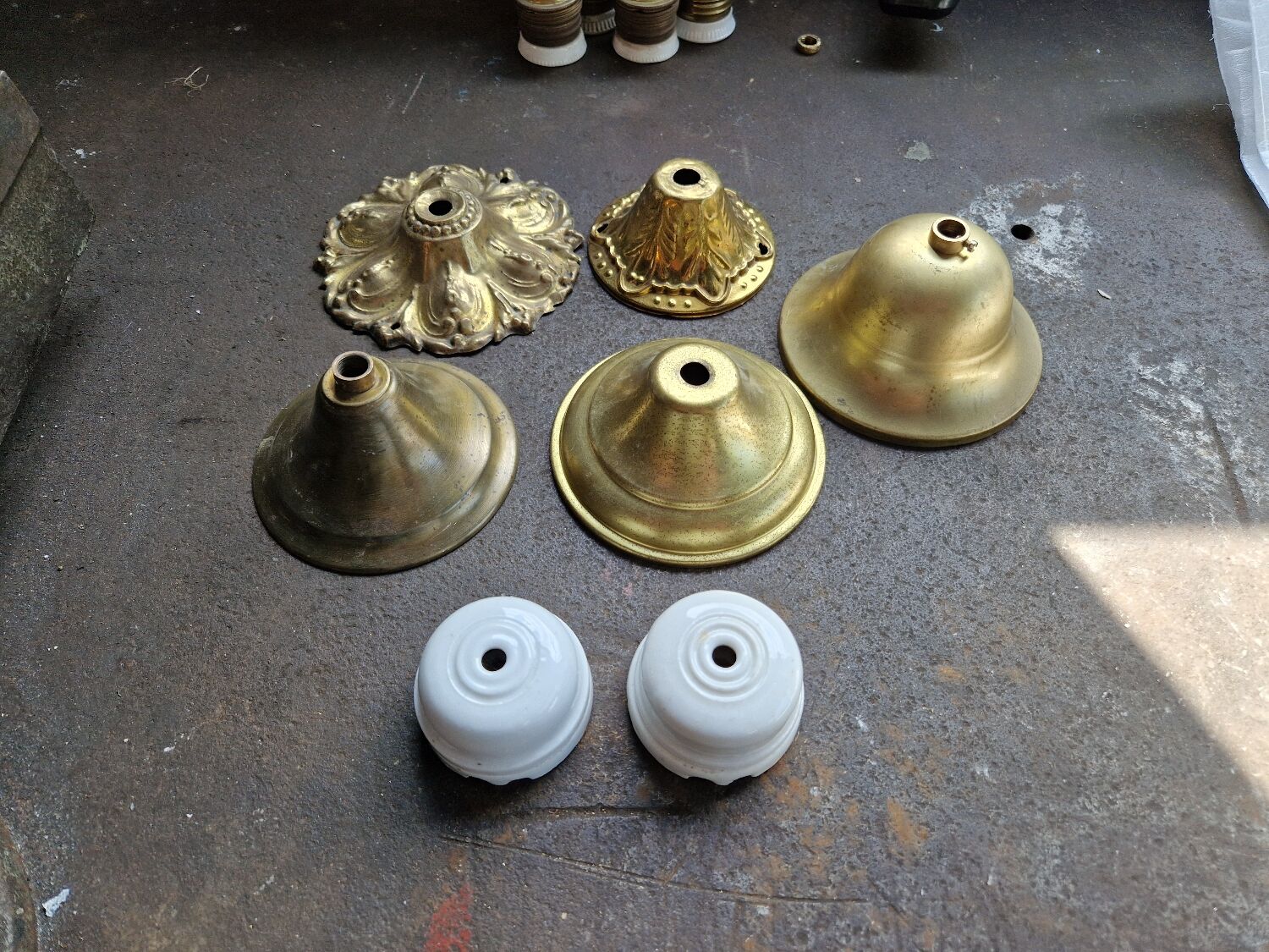 Art Deco pendant light in white opaline, 1920s-30s