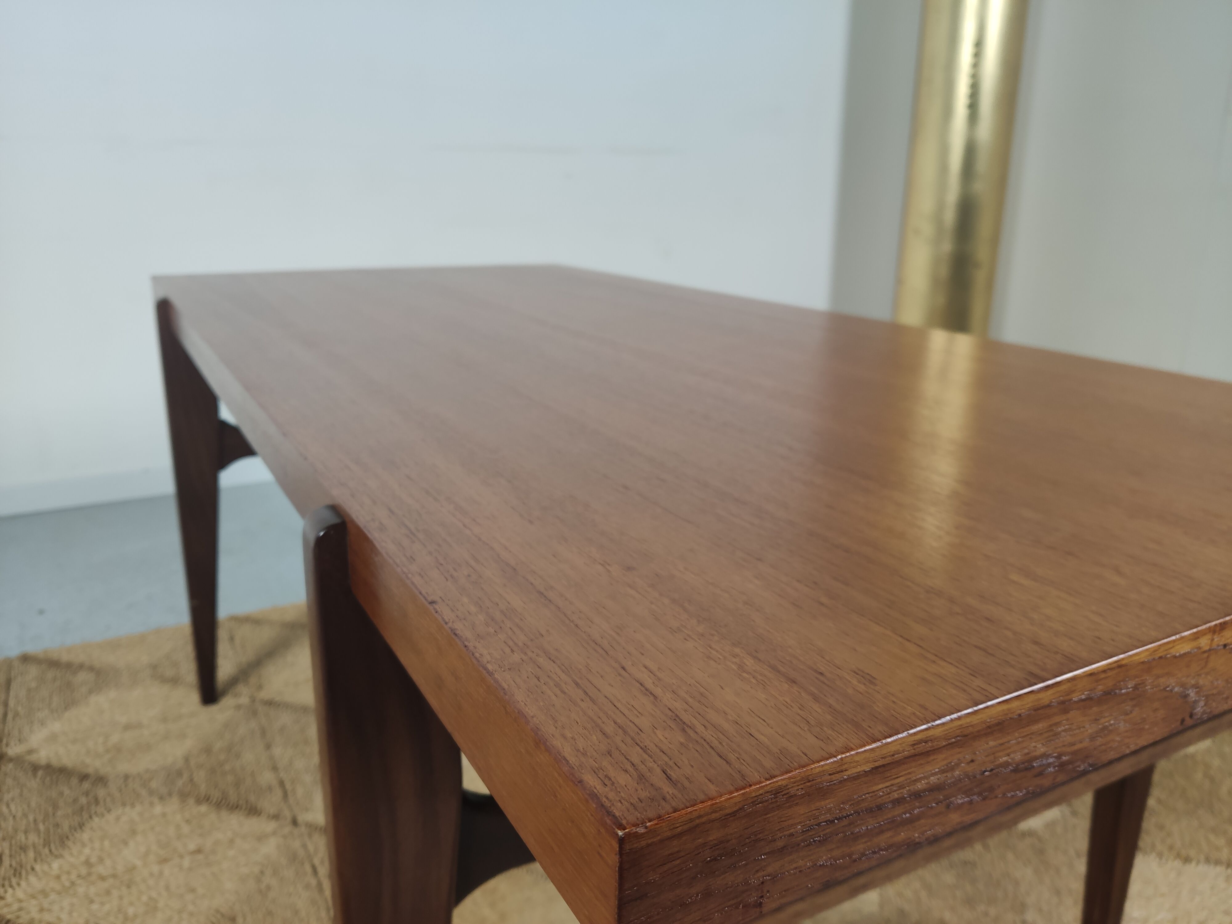Scandinavian coffee table in teak, 1960s