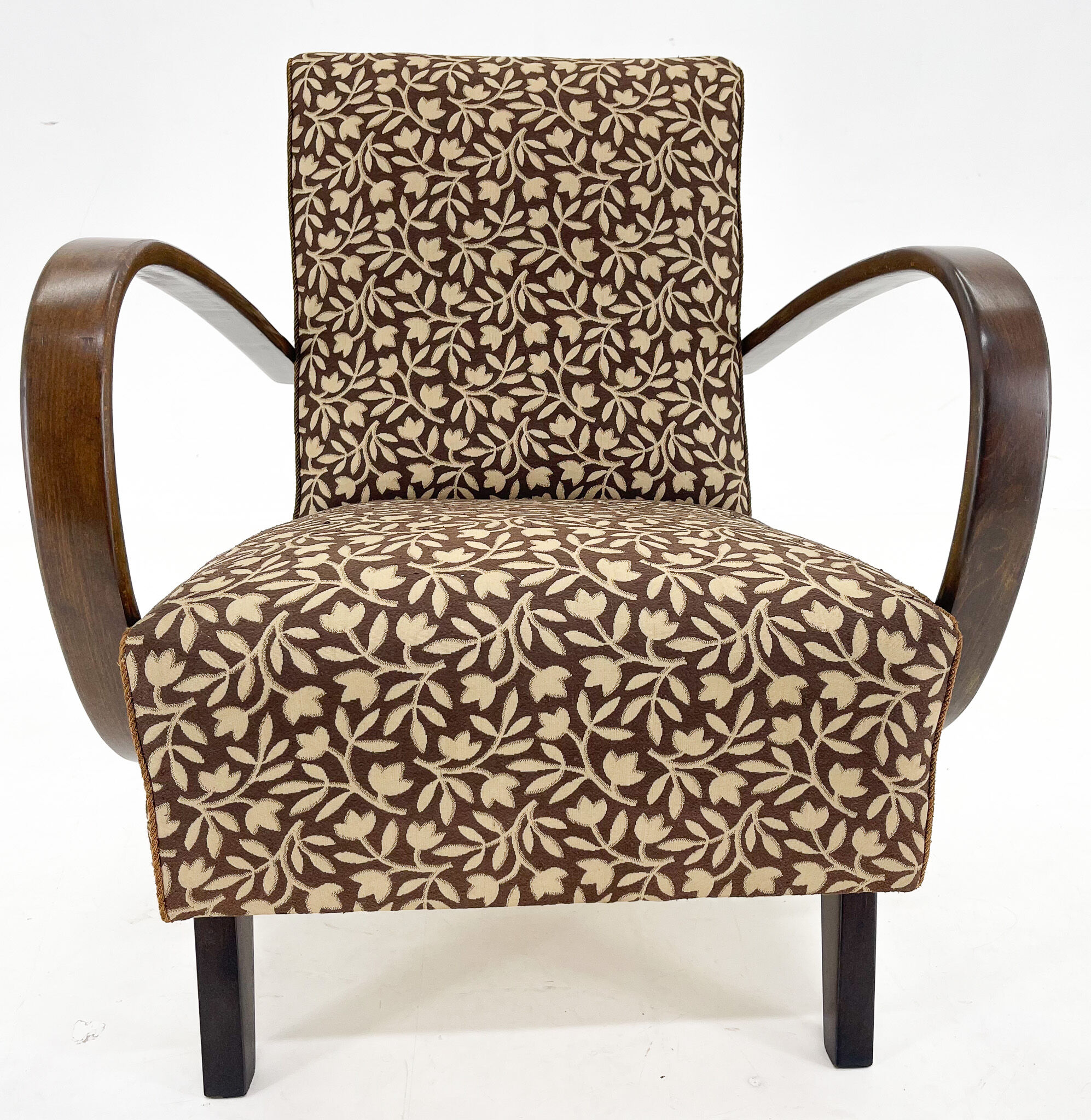 Mid-century armchair by Jindrich Halabala, 1950's