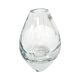 Hand-formed glass vase, minimalist design, Formano Germany, 1980s.