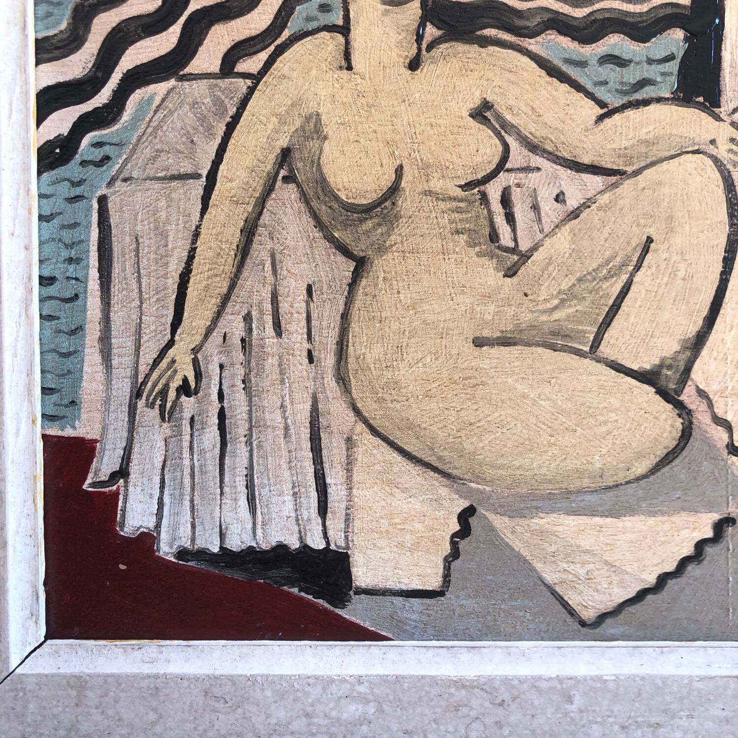 Peinture sur panneau