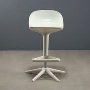 Kartell Spoon stool, vintage design, Antonio Citterio, 2000s
